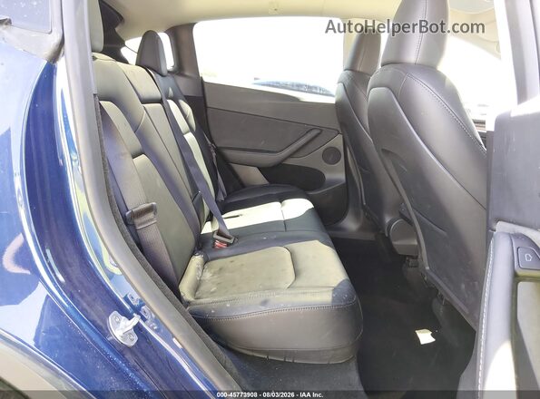7SAYGDEE9RF183295 2024 TESLA MODEL Y Blue VIN կոդի պիտակի տեսք