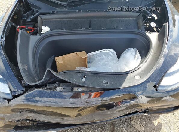 7SAYGDEEXNA017035 2022 TESLA MODEL Black Вид підкапотного простору