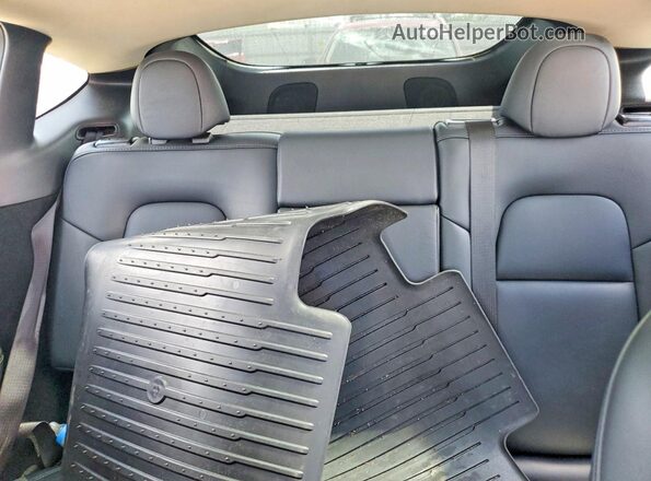 7SAYGDEEXNA017035 2022 TESLA MODEL Black Вид задніх сидінь