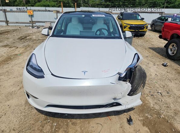 7SAYGDEEXNF508434 2022 TESLA MODEL Белый Вид спереди