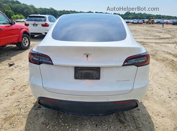 7SAYGDEEXNF508434 2022 TESLA MODEL Белый Вид сзади