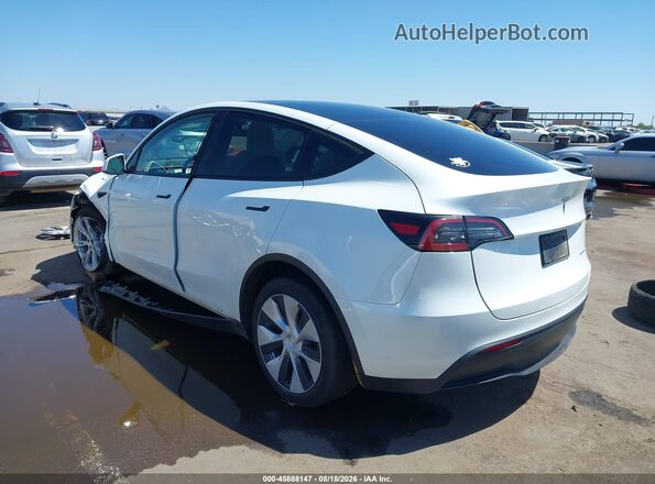 7SAYGDEEXPF638927 2023 TESLA MODEL Y White უკანა მარცხენა