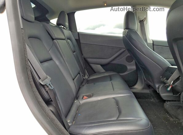 7SAYGDEEXPF664427 2023 TESLA MODEL Белый Вид задних сидений