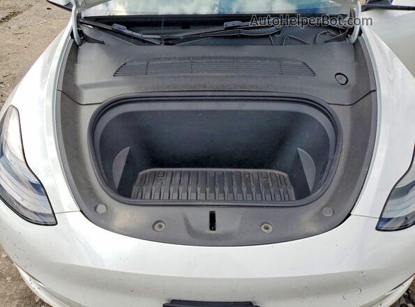 7SAYGDEEXPF664427 2023 TESLA MODEL Белый Вид задней части салона