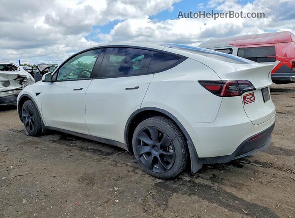 7SAYGDEEXPF664427 2023 TESLA MODEL Белый Задняя левая четверть