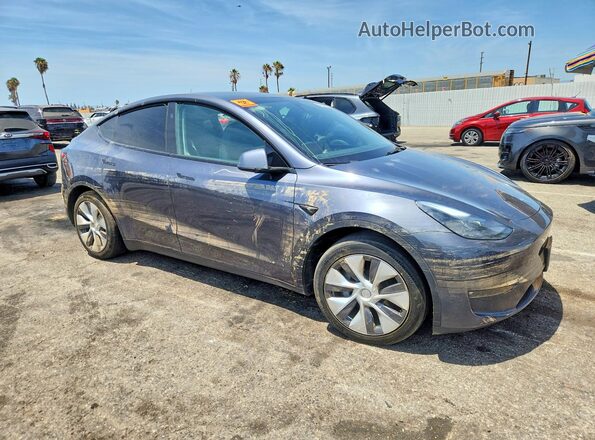 7SAYGDEEXPF909985 2023 TESLA MODEL Gray Przód prawy