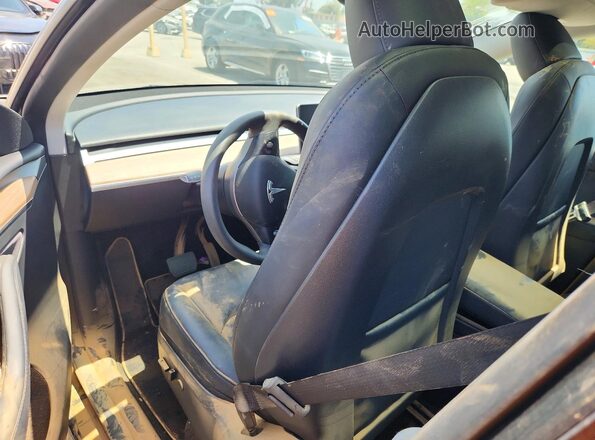7SAYGDEEXPF909985 2023 TESLA MODEL Gray Widok deski rozdzielczej
