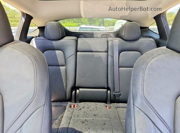 7SAYGDEEXRA238138 2024 TESLA MODEL Charcoal Rear seats view
