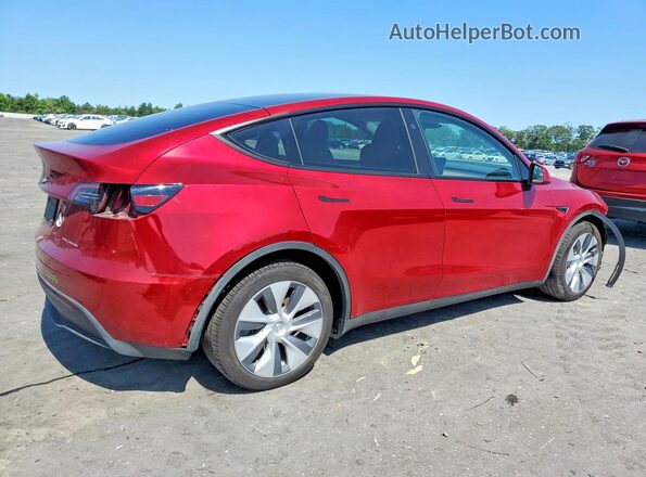 7SAYGDEEXRA245221 2024 TESLA MODEL Burgundy Tył prawy