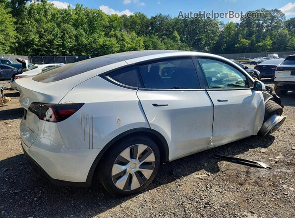 7SAYGDEEXRA259040 2024 TESLA MODEL White Задня права чверть