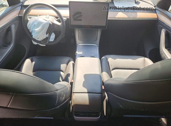 7SAYGDEEXRA259040 2024 TESLA MODEL White Вид панелі приладів