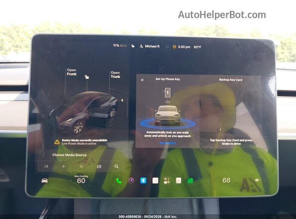 7SAYGDEEXRA264237 2024 TESLA MODEL Y Серый 
