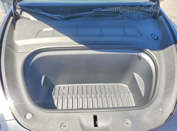 7SAYGDEEXRF025256 2024 TESLA MODEL Charcoal Engine compartment view