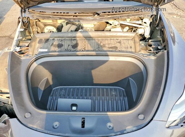 7SAYGDEEXRF195603 2024 TESLA MODEL Gray Սալոնի հետևի տեսք