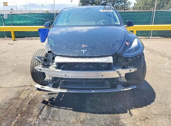 7SAYGDEEXRF206373 2024 TESLA MODEL Black Front view