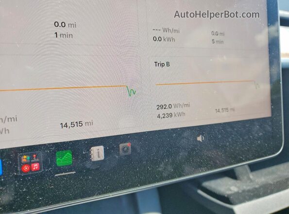 7SAYGDEEXRF206373 2024 TESLA MODEL Black Instrument cluster view