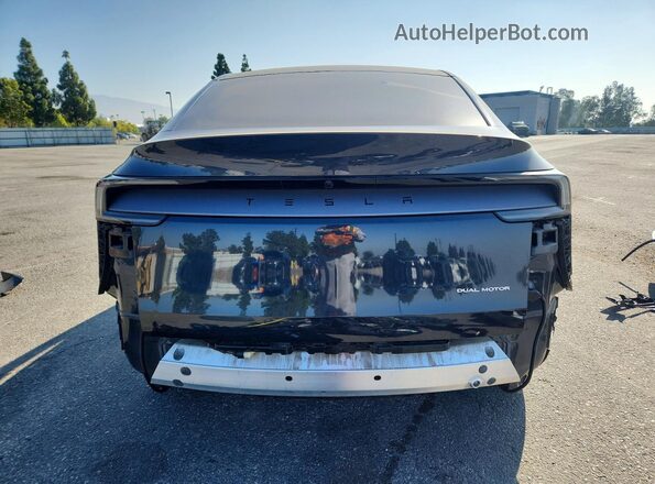 7SAYGDEEXTF364655 2026 TESLA MODEL Black Вид ззаду