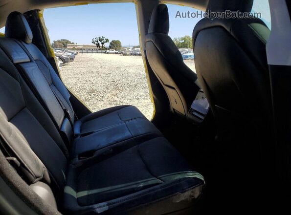 7SAYGDEEXTF400201 2026 TESLA MODEL Black Rear seats view