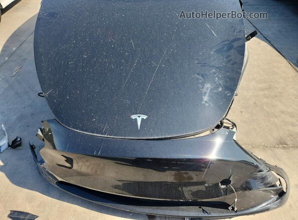 7SAYGDEF0PF670116 2023 TESLA MODEL Black უკანა სალონის ხედი