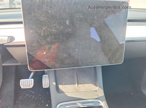 7SAYGDEF0PF670116 2023 TESLA MODEL Black ხელსაწყოთა პანელის ხედი
