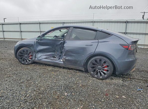 7SAYGDEF0PF858571 2023 TESLA MODEL Gray უკანა მარცხენა