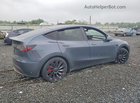 7SAYGDEF0PF858571 2023 TESLA MODEL Gray უკანა მარჯვენა