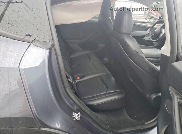 7SAYGDEF0PF858571 2023 TESLA MODEL Gray უკანა სავარძლების ხედი