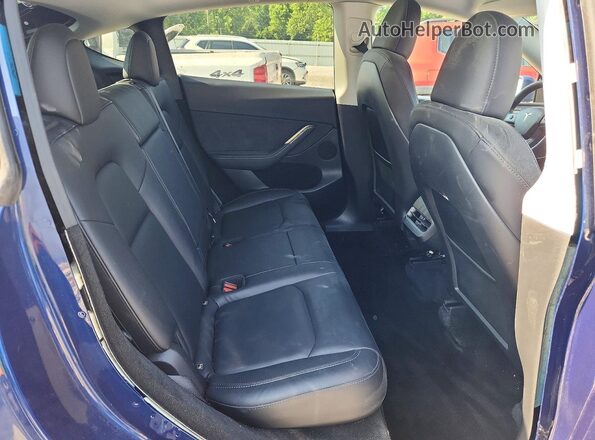 7SAYGDEF0PF870221 2023 TESLA MODEL Blue Rear seats view