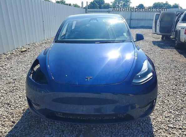 7SAYGDEF0PF870221 2023 TESLA MODEL Blue Front view