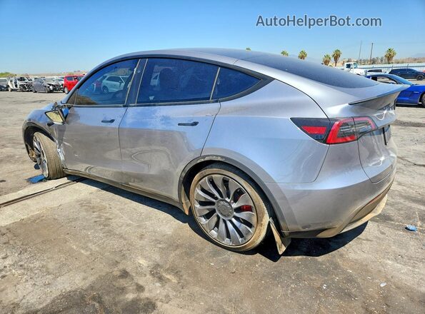 7SAYGDEF0RA324101 2024 TESLA MODEL Gray Задня ліва чверть