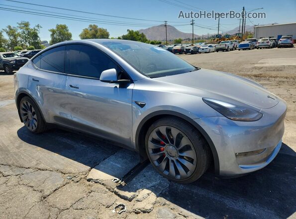 7SAYGDEF0RA324101 2024 TESLA MODEL Gray Передня права чверть