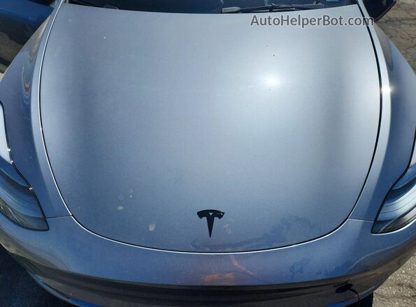 7SAYGDEF0RA324101 2024 TESLA MODEL Gray Вид підкапотного простору