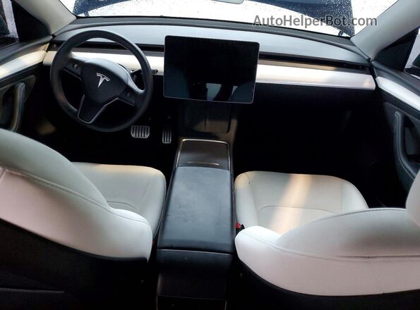 7SAYGDEF0RF038851 2024 TESLA MODEL Black Вид панелі приладів