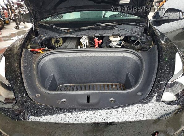 7SAYGDEF0RF038851 2024 TESLA MODEL Black Вид підкапотного простору
