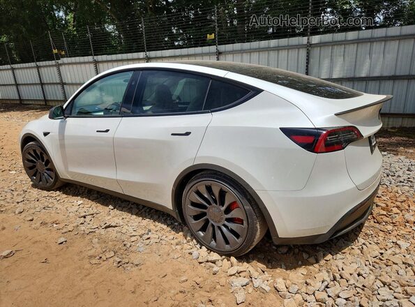 7SAYGDEF1PF809282 2023 TESLA MODEL White Rear left