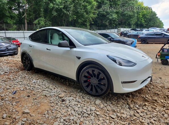 7SAYGDEF1PF809282 2023 TESLA MODEL White Front right