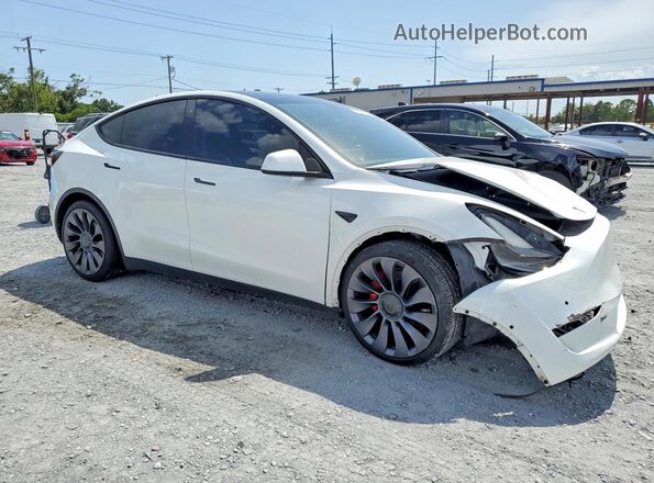 7SAYGDEF2NF324386 2022 TESLA MODEL White Delantero derecho