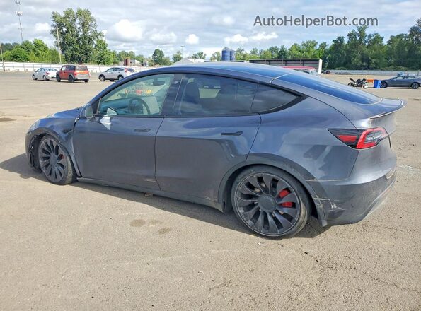 7SAYGDEF2NF569446 2022 TESLA MODEL Серый Задняя левая четверть