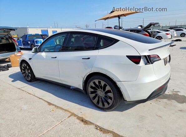 7SAYGDEF2PF595872 2023 TESLA MODEL White Задня ліва чверть