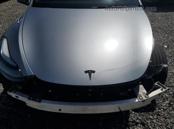 7SAYGDEF2RA312368 2024 TESLA MODEL Серый Вид задней части салона
