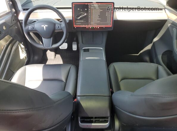 7SAYGDEF2RA312368 2024 TESLA MODEL Серый Вид панели приборов