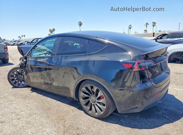 7SAYGDEF2SF311116 2025 TESLA MODEL Black Հետևի ձախ