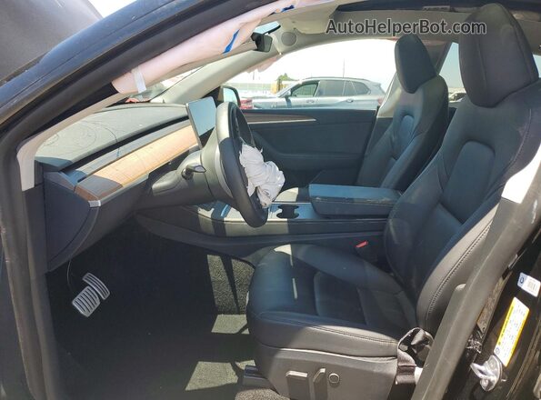 7SAYGDEF2SF311116 2025 TESLA MODEL Black Սալոնի դիմացի տեսք