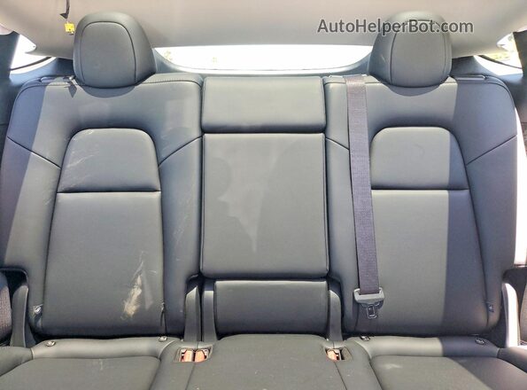 7SAYGDEF2SF311116 2025 TESLA MODEL Black Հետևի նստատեղերի տեսք