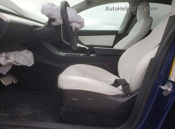 7SAYGDEF3NF365609 2022 TESLA MODEL Blue Սալոնի դիմացի տեսք