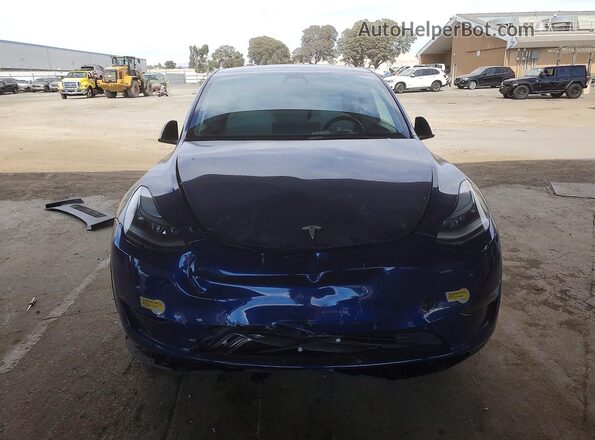 7SAYGDEF3NF365609 2022 TESLA MODEL Blue Դիմացի տեսք