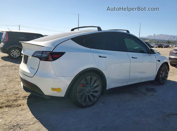 7SAYGDEF3NF416347 2022 TESLA MODEL White Rear right