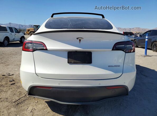 7SAYGDEF3NF416347 2022 TESLA MODEL White Rear view
