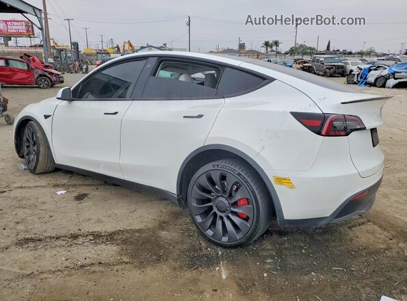 7SAYGDEF3NF560870 2022 TESLA MODEL White Trasero izquierdo