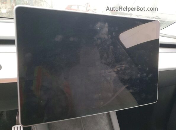 7SAYGDEF3NF560870 2022 TESLA MODEL White Vista del cuadro de instrumentos